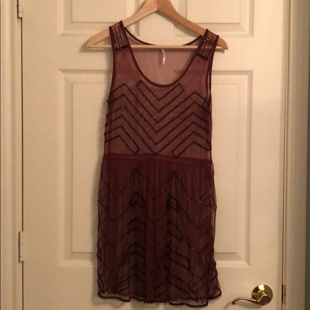 Free People Embellished Slip Dress - Picture 4 of 6